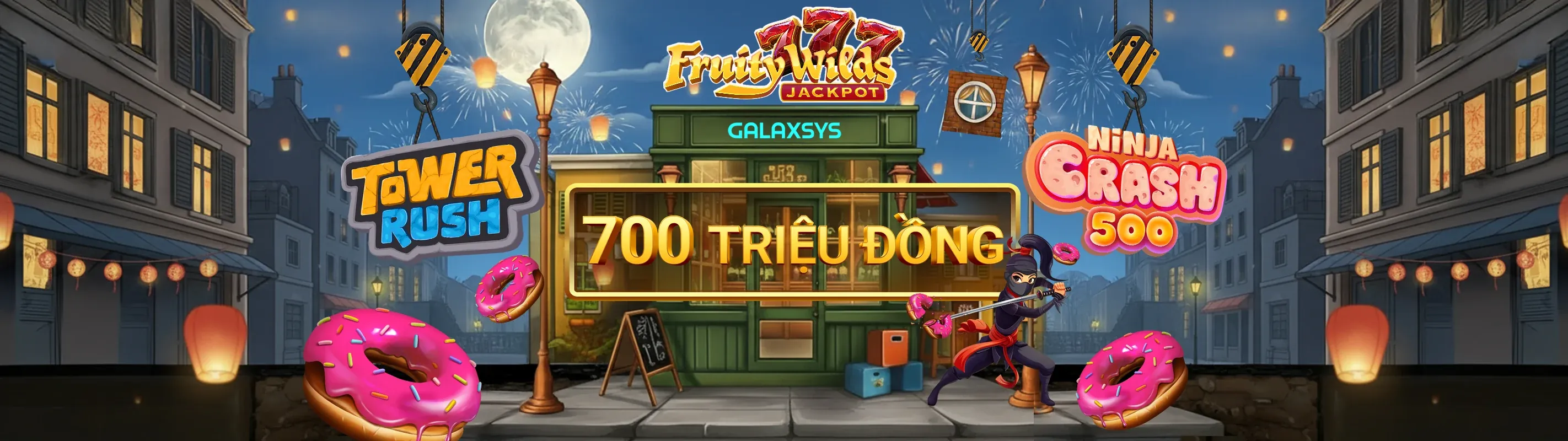 Giao diện trò chơi Slot rực rỡ tại qq66 link mới